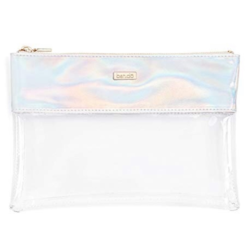 Nwt see through hand clutch